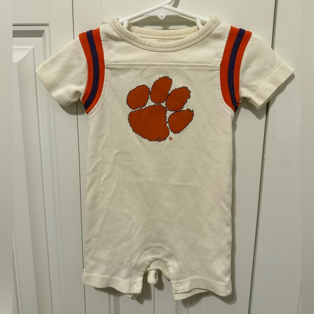 Clemson Romper